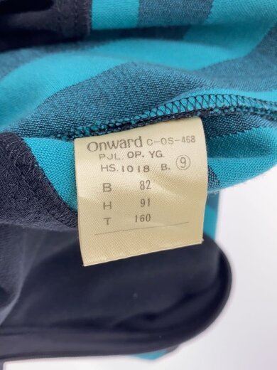 商品画像：80~90s前後・長袖ワンピース/--/アクリル/BLK・160cm前後・エメラルドグリーンカラ 4