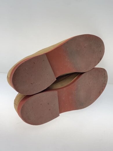 商品画像：ウイングチップドレスシューズ/US8.5/BEG/スウェード 4