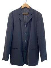 ジャケット/50/ウール/BLK