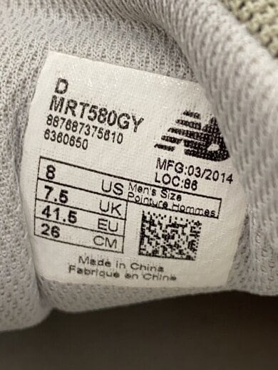 商品画像：ローカットスニーカー/26cm/GRY 5