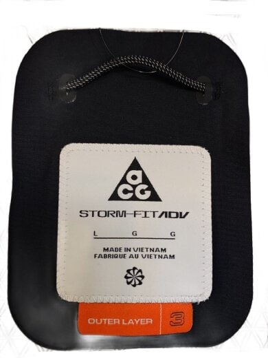 商品画像：ナイロンジャケット/L/ナイロン/BLK/無地/IF1144-010 3