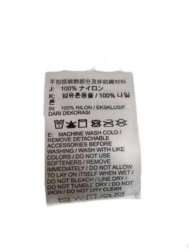 商品画像：ナイロンジャケット/L/ナイロン/BLK/無地/IF1144-010 5