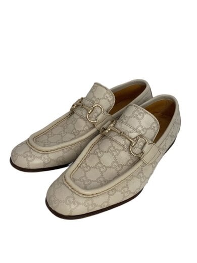 画像：GUCCIドレスシューズ/40.5/WHT/1478252