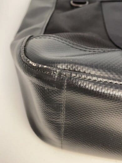 商品画像：heat/マグライトつき/トートバッグ/ポリエステル/BLK/角擦れ/金具サビあり 8