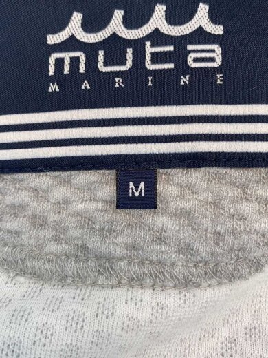 商品画像：ワッフルジップパーカー/M/ポリエステル/GRY/mmpk-m1010// 4