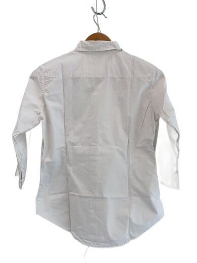 商品画像：７分袖ブラウス/3/コットン/WHT 2