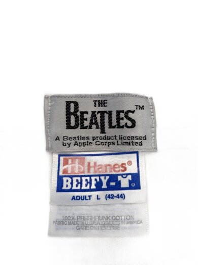 商品画像：the beatles/1996コピーライト/Tシャツ/L/コットン/WHT 3