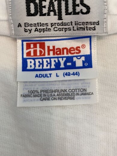 商品画像：the beatles/1996コピーライト/Tシャツ/L/コットン/WHT 4