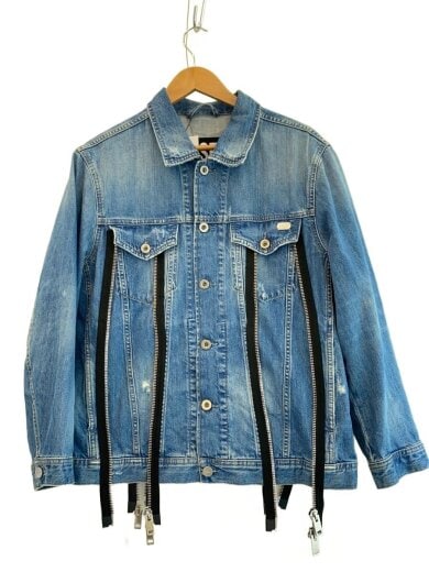 商品画像：used加工・ジップGジャン/S/デニム/IDG 1