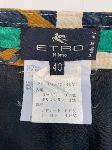 商品画像：スカート/40/コットン/CRM/花柄/22-19070-4074// 4