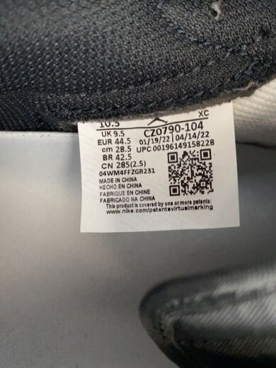 商品画像：ローカットスニーカー/US10.5/WHT/cz0790-104 5