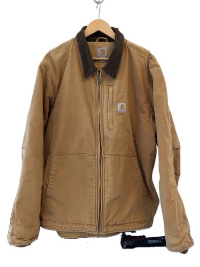 商品画像：FULL SWING ARMSTRONG JACKET・ブルゾン/L/コットン/CML/袖リブ毛玉 1