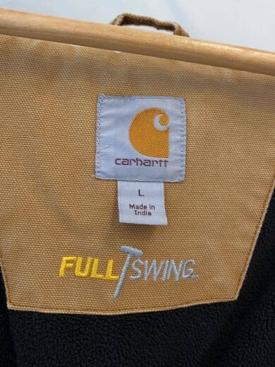 商品画像：FULL SWING ARMSTRONG JACKET・ブルゾン/L/コットン/CML/袖リブ毛玉 4