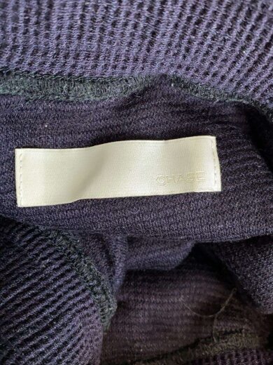 商品画像：chase waffle slit slacks/ボトム/1/コットン/NVY/cha-04 4