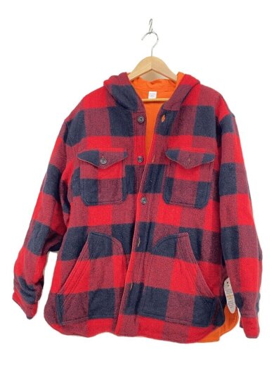 商品画像：ジャケット/L/--/RED/チェック 1