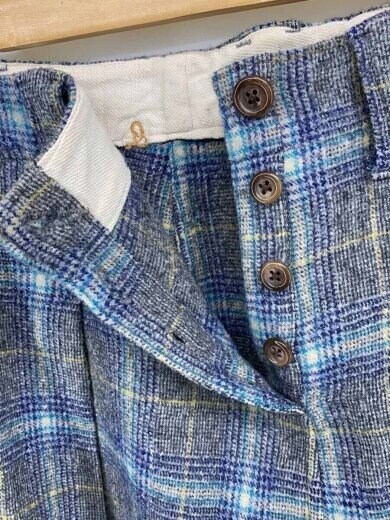 商品画像：プリーツスカート/3/ウール/GRY/チェック 3