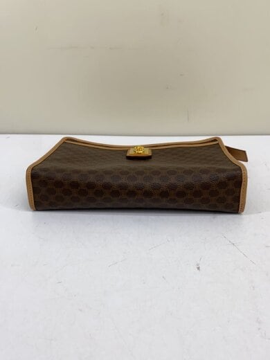 商品画像：クラッチバッグ/レザー/BRW/総柄/M14 4