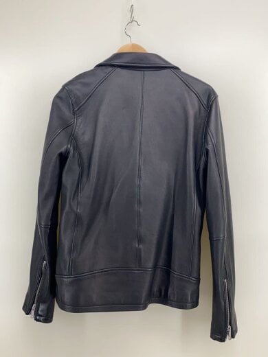 商品画像：ダブルライダースジャケット/M/羊革/BLK/HA030007AD 2