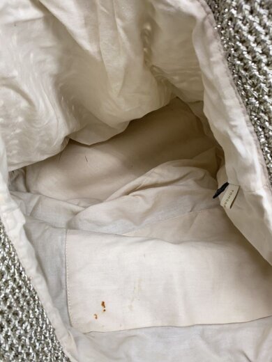 商品画像：メタリックリュレックス編みトートバッグ/--/SLV/無地 6