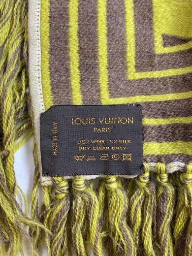 商品画像：マフラー/カラコラム/ウール/BRW/総柄/レディース 2