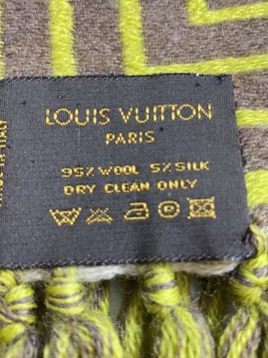 商品画像：マフラー/カラコラム/ウール/BRW/総柄/レディース 3