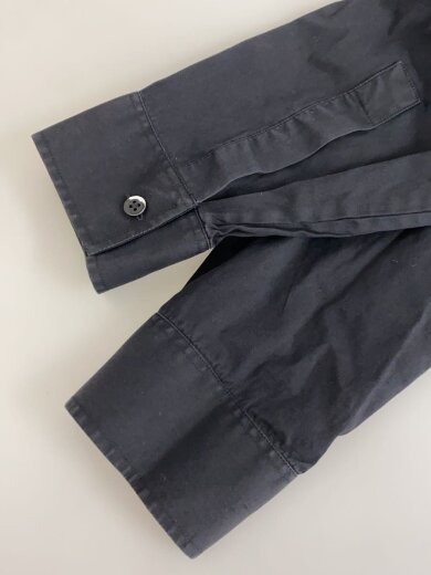 商品画像：切替デザイン長袖シャツ/16/41/コットン/BLK// 5