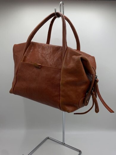 商品画像：ハンドバッグ/レザー/BRW/無地 2