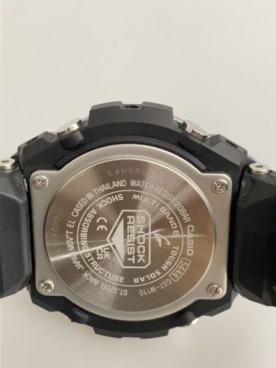 商品画像：ソーラー腕時計・G-SHOCK/デジアナ/ラバー/SLV/BLK 3