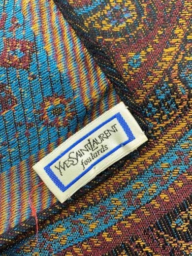 商品画像：スカーフ/シルク/BRW/ペーズリー/レディース 4