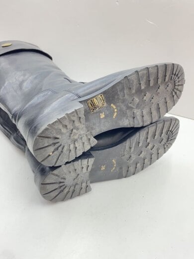 商品画像：ロングブーツ/36/BLK/レザー 4