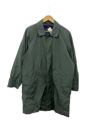 商品画像：ステンカラーコート/XS/ナイロン/GRN/無地/1101146 1