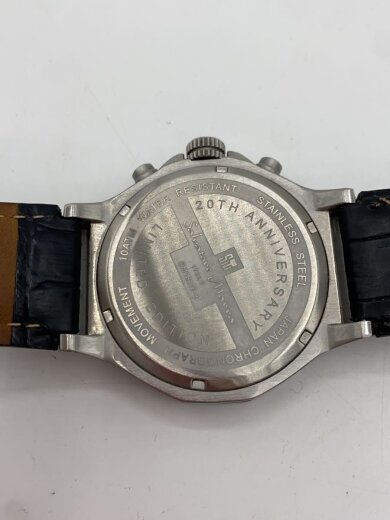 商品画像：クォーツ腕時計/アナログ/SLV/BLK// 3