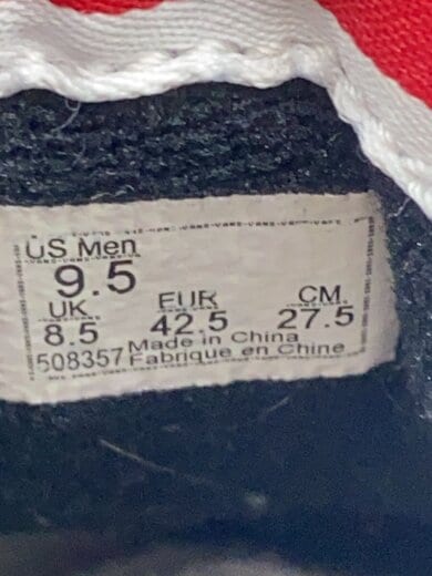 商品画像：ローカットスニーカー/27.5cm/BLK/508357 5