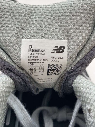 商品画像：M990/ブラック/27cm/BLK 5