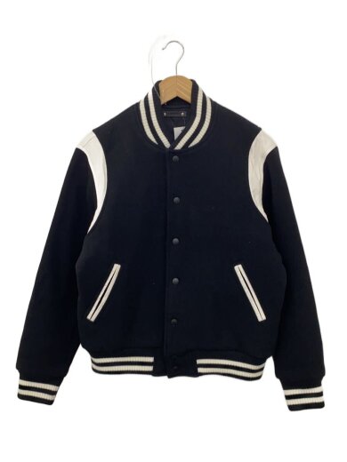 商品画像：23AW/Wool Meition&Leather Studium Jamp/2/2310-9004-97-022// 1