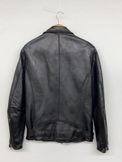 商品画像：ダブルライダースジャケット/S/羊革/BLK/NUC73L00879SH 2