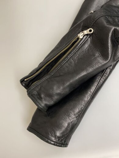 商品画像：ダブルライダースジャケット/S/羊革/BLK/NUC73L00879SH 5