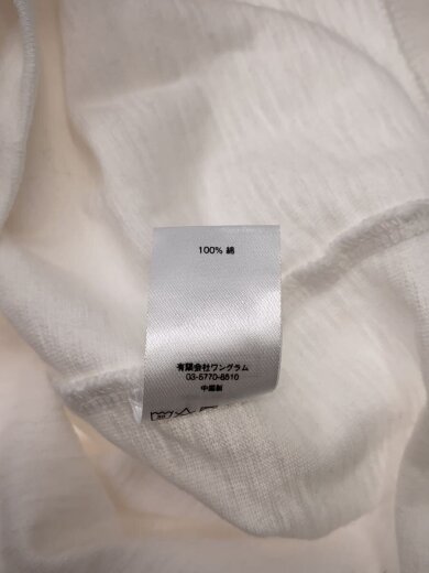 商品画像：s/s Pocket tee/Tシャツ/L/コットン/WHT// 4