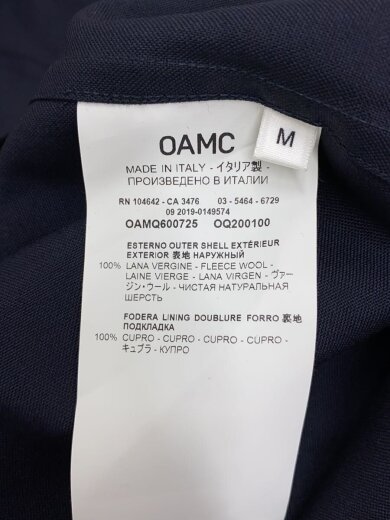 商品画像：長袖シャツ/M/ウール/NVY/無地/OAMQ600725// 4