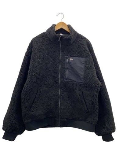 商品画像：フリースジャケット/XL/ポリエステル/BLK// 1