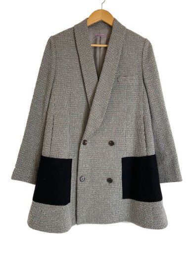 商品画像：テーラードジャケット/1/ウール/GRY/総柄/SUX1101-1 1