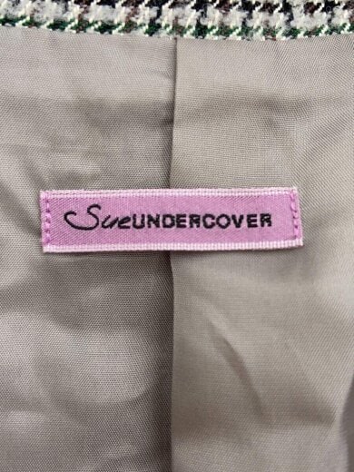 商品画像：テーラードジャケット/1/ウール/GRY/総柄/SUX1101-1 3