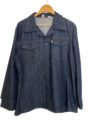 70s～/Gentlemans Jeans/Gジャン/--/デニム/NVY/無地