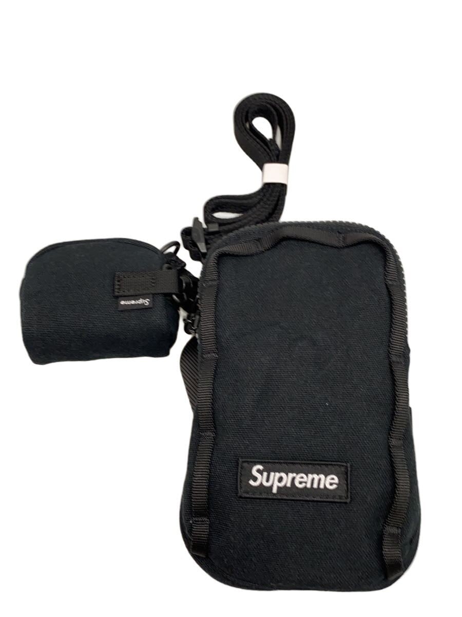 Supreme / ポーチ/コットン/BLK/B9SS25