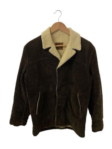 商品画像：USA製/コーデュロイ/裏ボア/ジャケット/--/--/BRW/無地 1