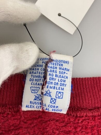 商品画像：90sスウェット/XL/コットン/RED 4