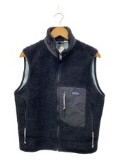 00s/レトロX/フリースベスト/M/ポリエステル/BLK