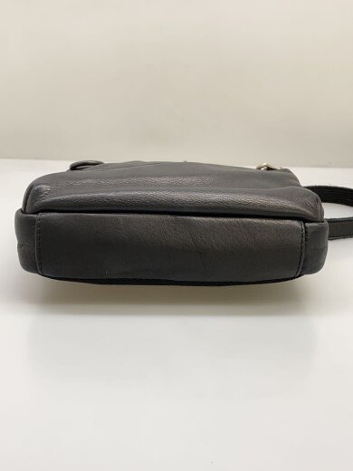 商品画像：ショルダーバッグ/レザー/BLK/無地// 4