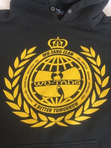 商品画像：00S/WU-TANG CLAN/パーカー/XL/コットン/BLK/プリント 7