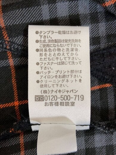 商品画像：ネルシャツ/S/コットン/BLK/チェック// 5